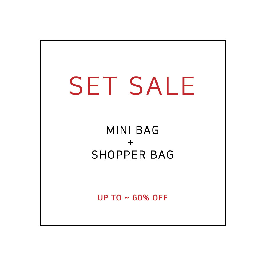 MINI BAG BAG + SHOPPER BAG SET